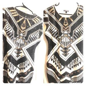 Express sequence dress